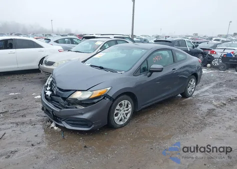 2014 Honda Civic Lx from USA, damaged, VIN 2HGFG3B51EH519661